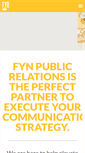 Mobile Screenshot of fynpr.com